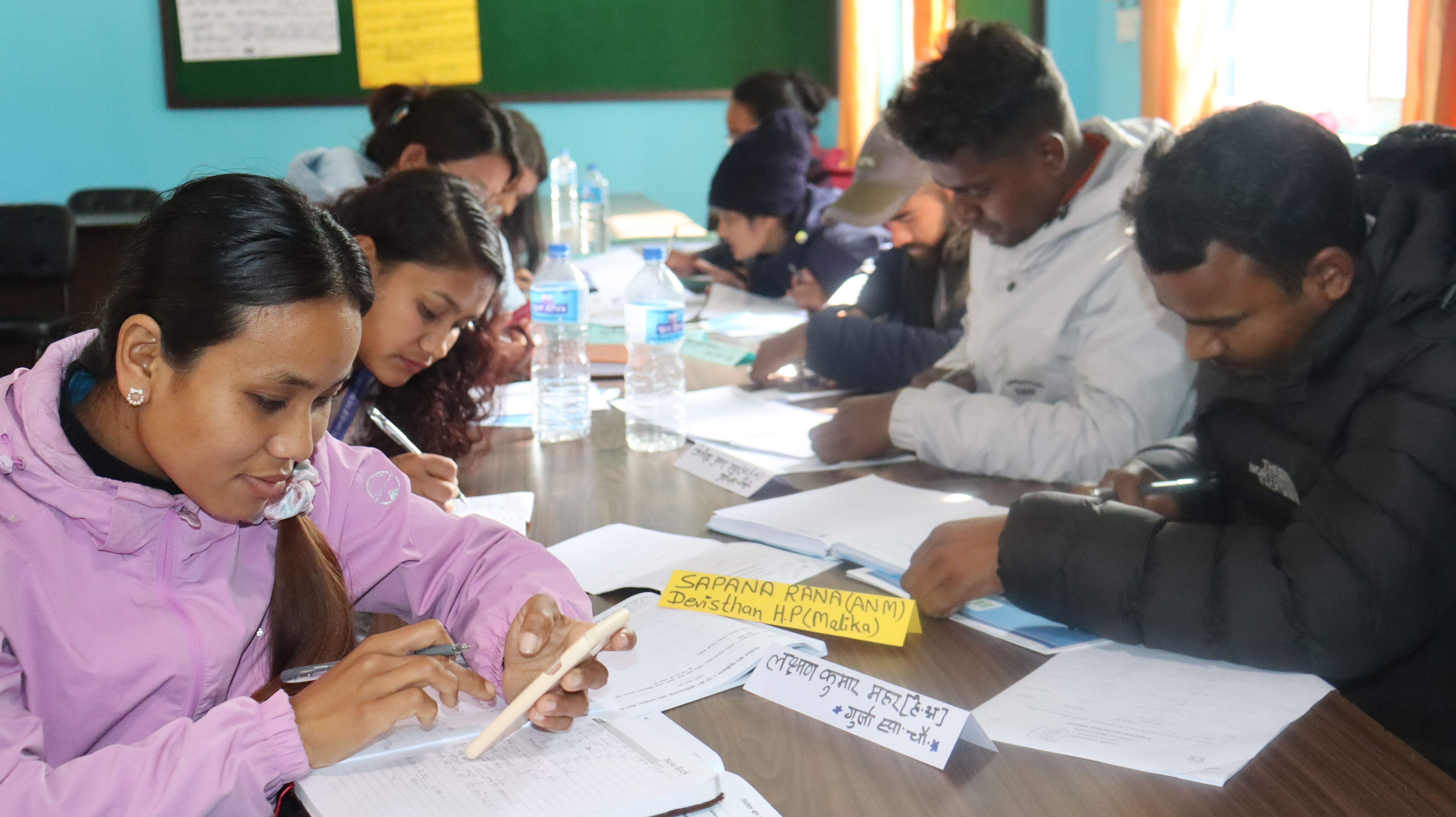 स्वास्थ्यकर्मीहरुको लागि खोप तथा सरसफाई प्रबर्द्धन सम्बन्धि २ दिने पुनर्ताजगी तालिम (तेश्रो ब्याच)