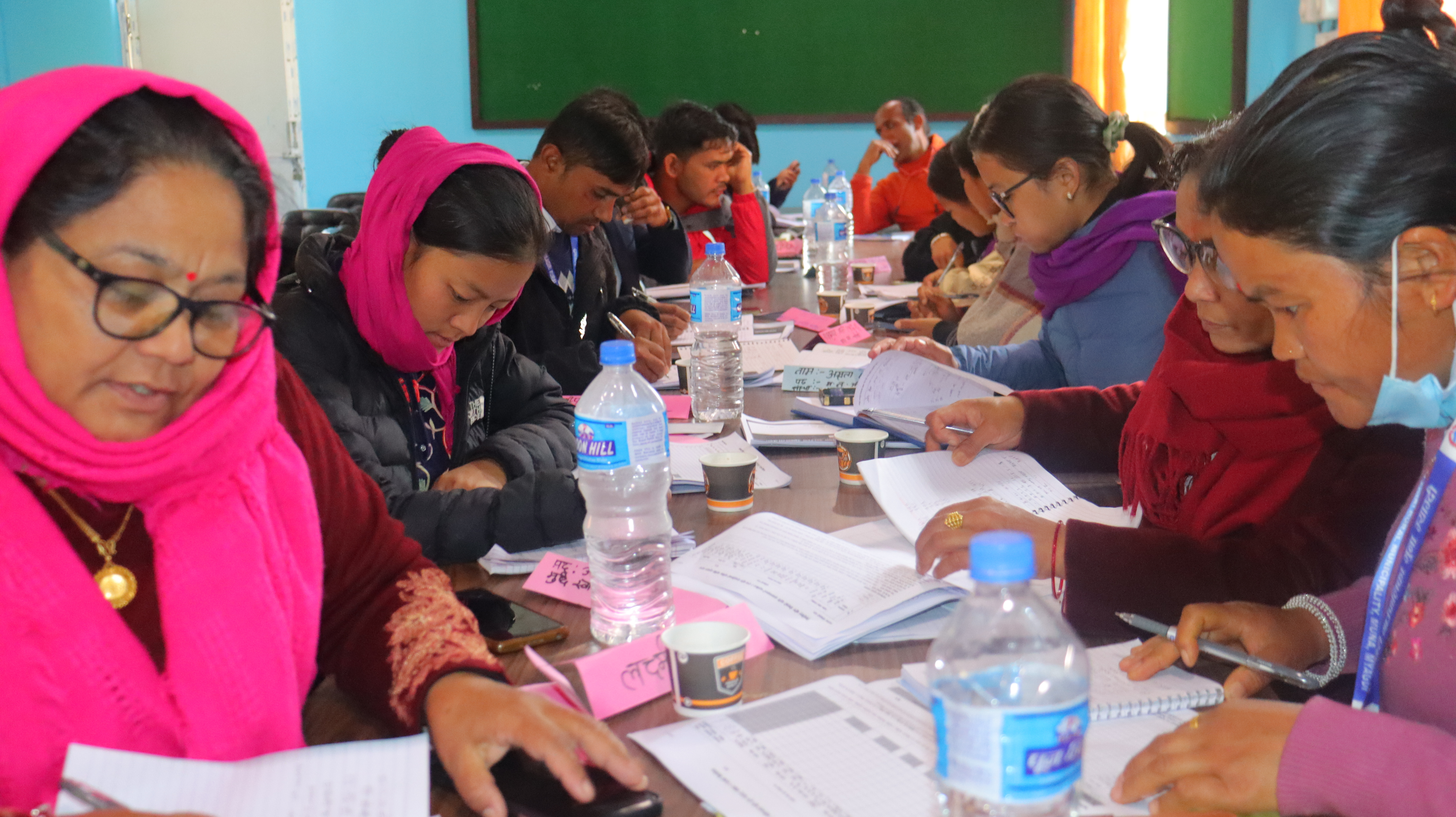 स्वास्थ्यकर्मीहरुको लागि खोप तथा सरसफाई प्रबर्द्धन सम्बन्धि २ दिने पुनर्ताजगी तालिम (चौथो ब्याच)